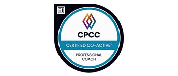 CPCC Certified Co-Active Professional Coach badge design.