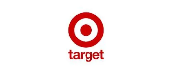 Red Target logo with concentric circles and text.